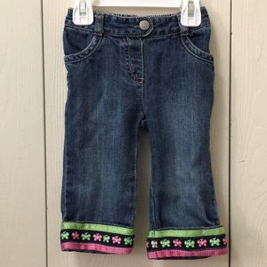 Gymboree Garden Friends Butterfly Jeans